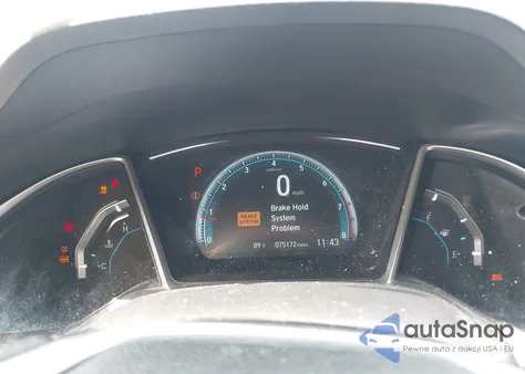 2018 Honda Civic Ex z USA, uszkodzony, nr VIN 2HGFC2F78JH547369